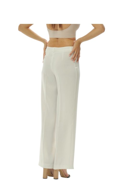 штани прямі білі 3