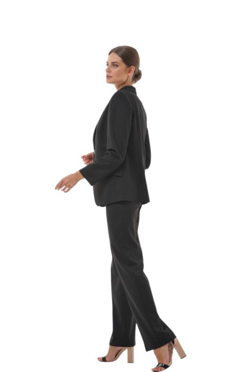 Штани прямі чорні 1