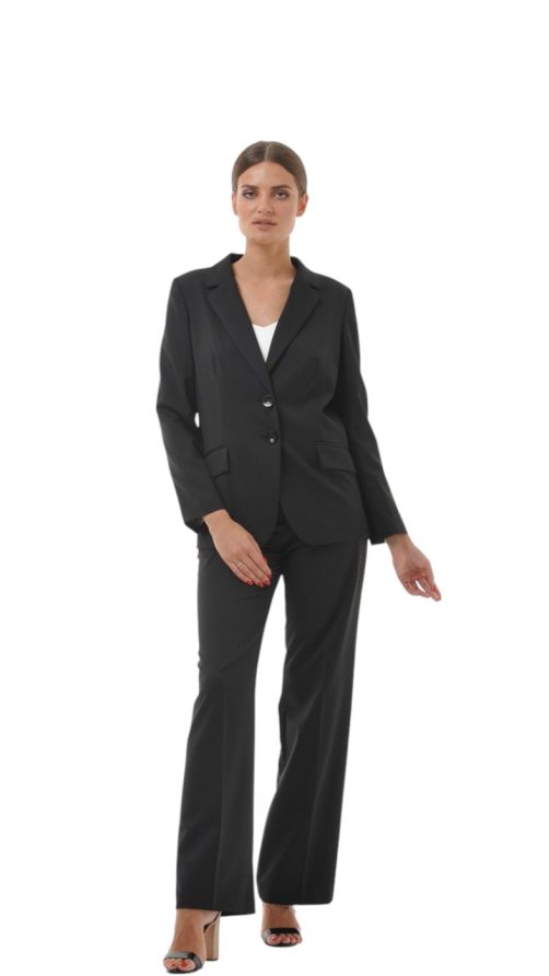 штани прямі чорні 3