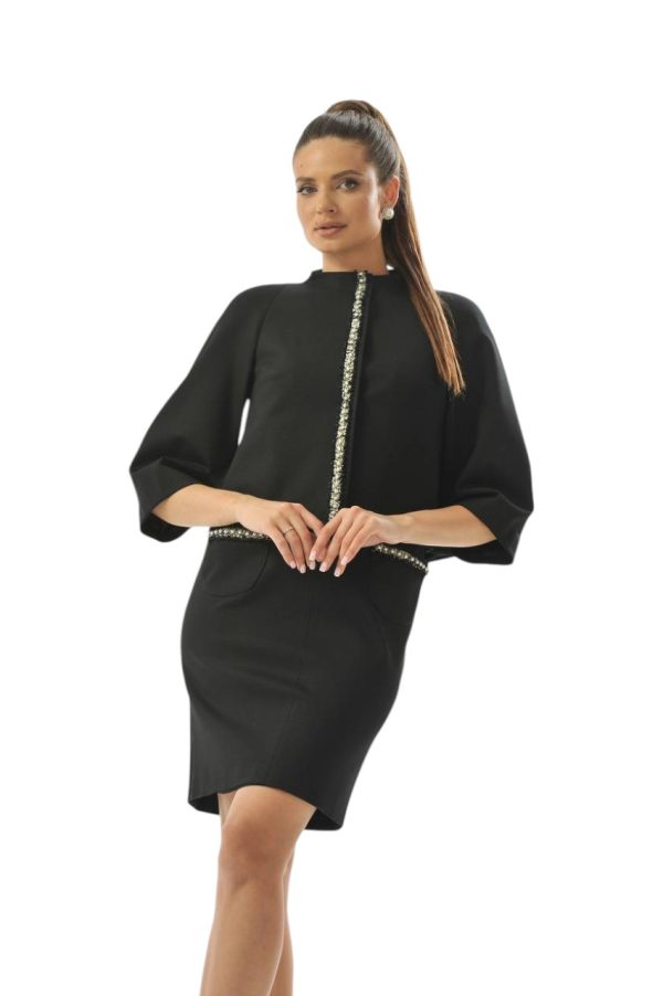 жакет чорний 11