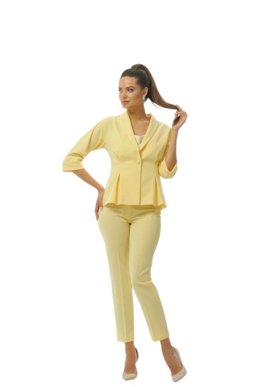 жакет жовтий 4