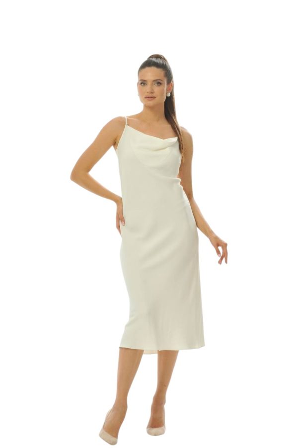 сукня міді біла 1